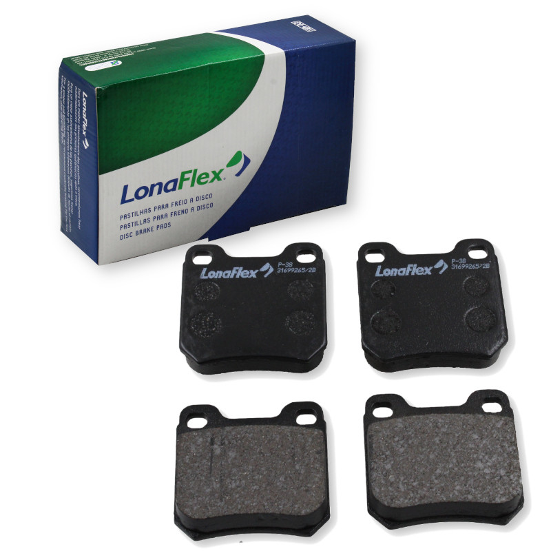 Kit Pastilha Freio Traseira Gm Vectra Gt 2007 Vectra 2.4 Aro 17 2006 P38