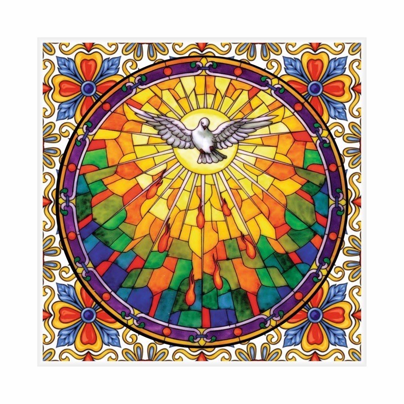 Azulejo Divino Espírito Santo Color Vitral