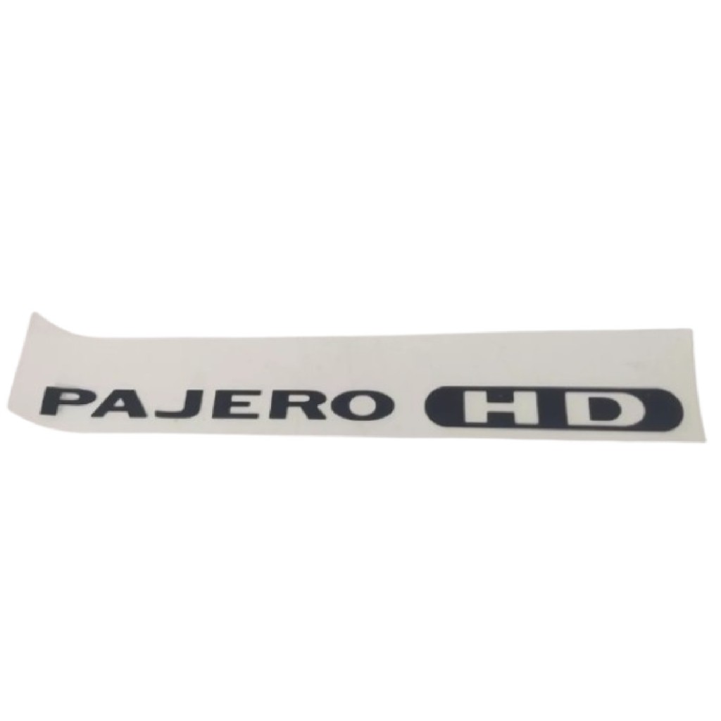 EMBLEMA ADESIVO PAJERO HD PRETO - CA510605