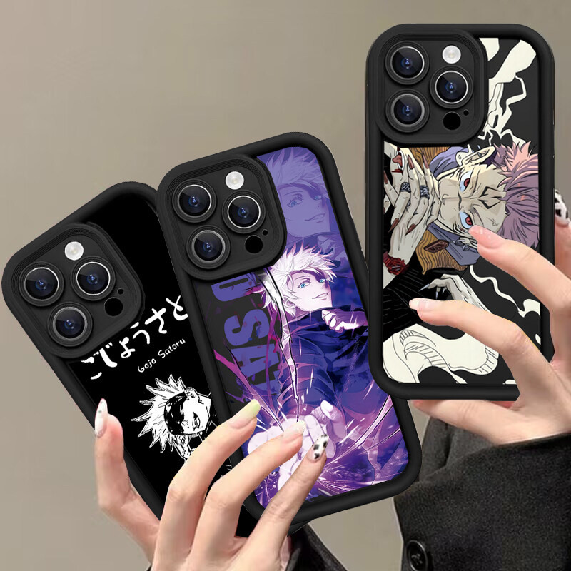 Jujutsu Kaisen Gojo Satoru Capa De Telefone Para Samsung Galaxy S25 S24 S23 S22 S21 S20 Plus Ultra A55 A35 A06 A16 S24FE