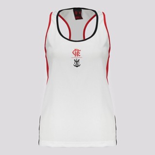 Regata Flamengo Unir Feminina Branca em Oferta na Shopee