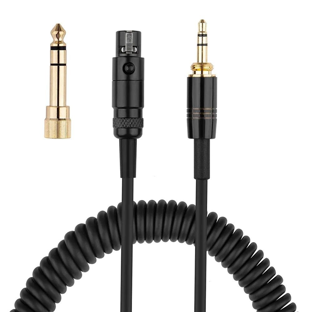 Mini Cabo De Substituição De Mola De 3 Pinos Fêmea XLR Para Fones De Ouvido Pioneiro HDJ-2000 Referência Profissional MK
