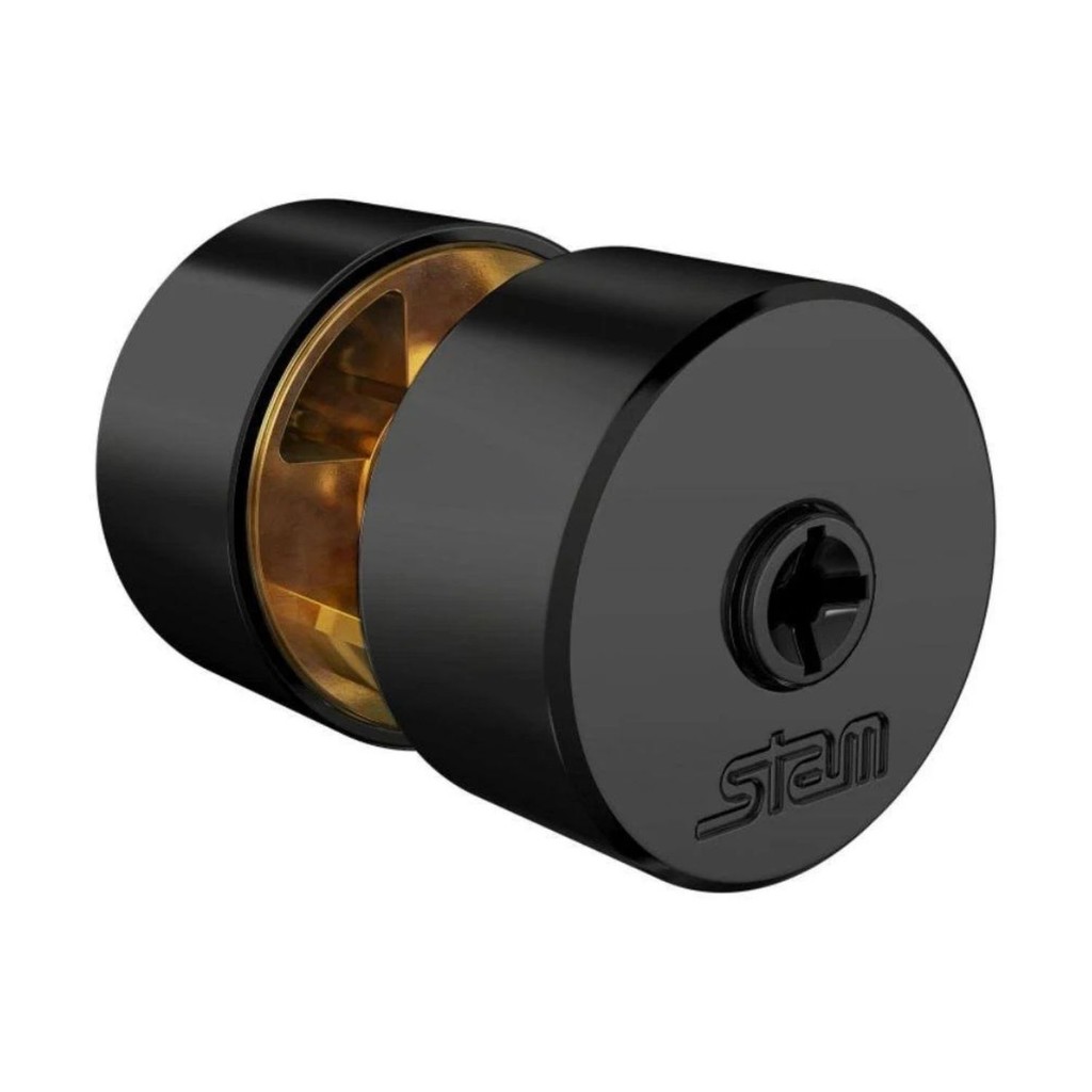 Cilindro 1500/1600 Tetra Chave Com Parafuso Preto Stam