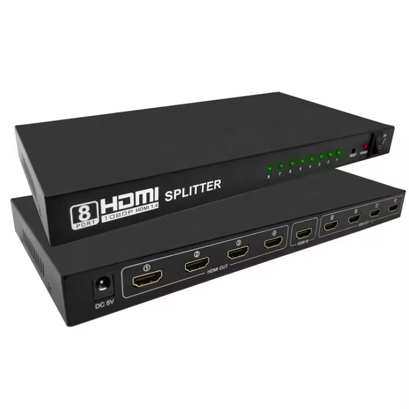 Divisor Splitter HDMI 8 Saídas 1080p 4K Knup KP-SW100 em Oferta na Shopee