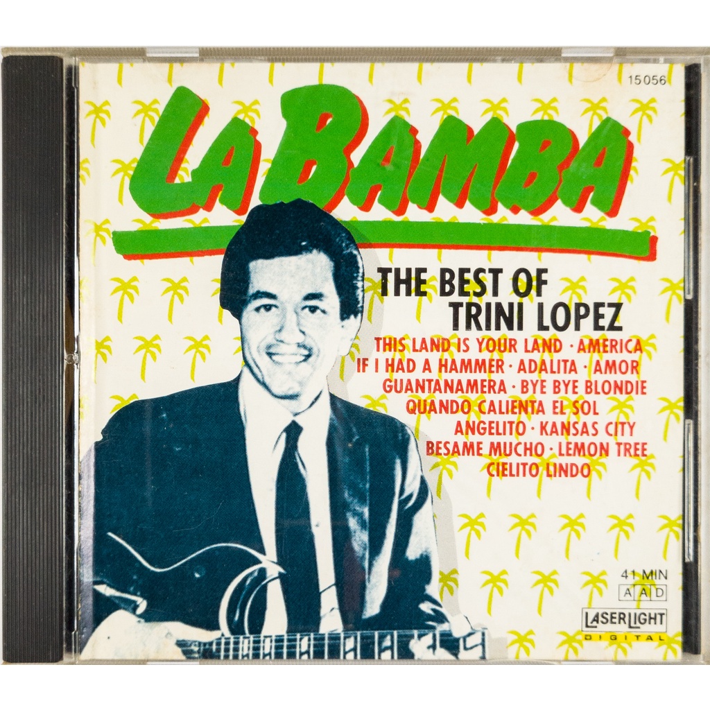 CD Trini Lopez La Bamba The Best of Importado