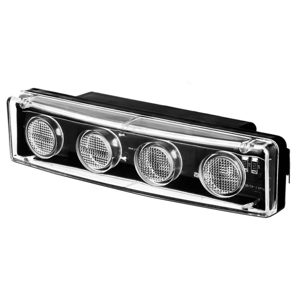 Lanterna Cristal Tapa Sol Led Scania PGR IVA L2012 em Oferta na Shopee