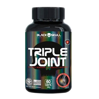 Triple Joint Black Skull - 60 Caps