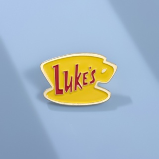 Luke's Restaurant Coffee Cup Esmalte De Xícara De Café Alfinetes De Gilmore Girls Metal Brooch Lapel Badges Mochila Jóias Presente Para Amigos em Oferta na Shopee