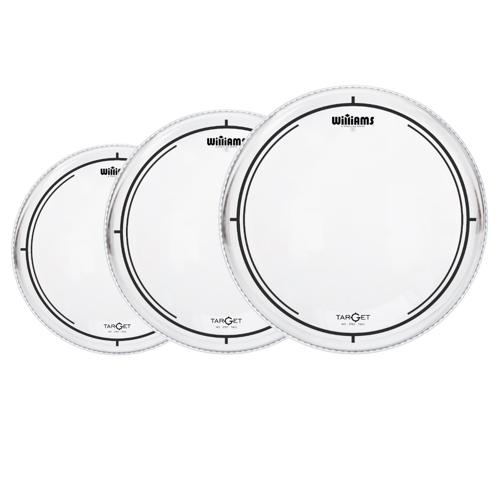 Kit Pele W2 Target Tons e Surdo Hidráulica 12 13 16 Williams