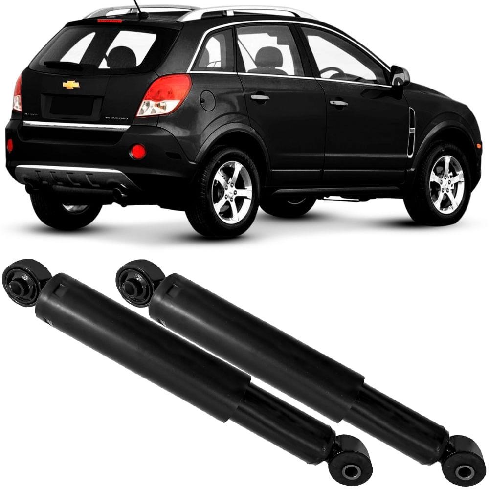 2 Amortecedor Chevrolet Captiva 2008 A 2016 Traseiro Nakata em Oferta na Shopee