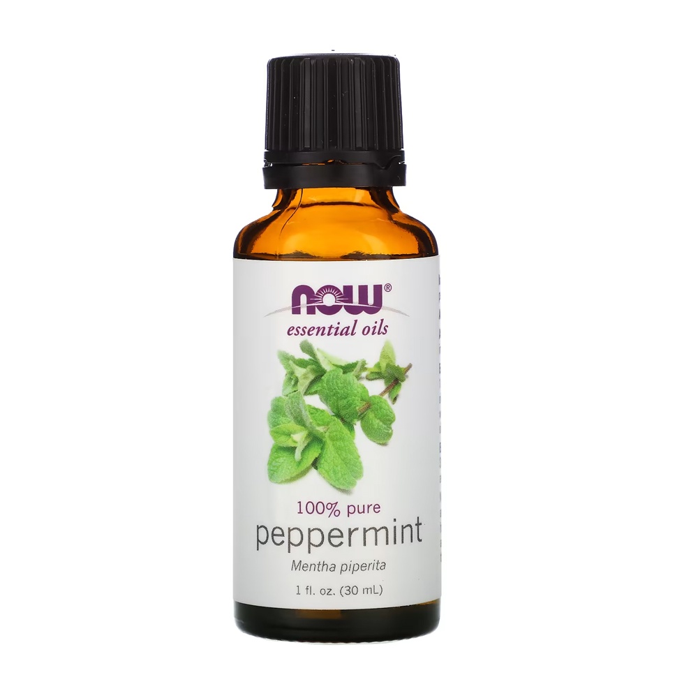 Óleo Essencial Hortelã 30ml Now Foods Peppermint 100% Puro em Oferta na Shopee