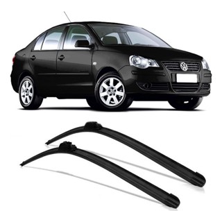 Par Palheta Limpador Parabrisa Silicone Polo Sedan 02 Até 1