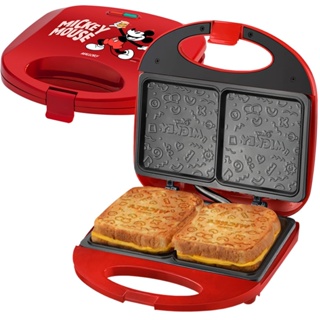 Sanduicheira Grill Disney Mallory Mickey Mouse Funny Plates 750W em Oferta na Shopee