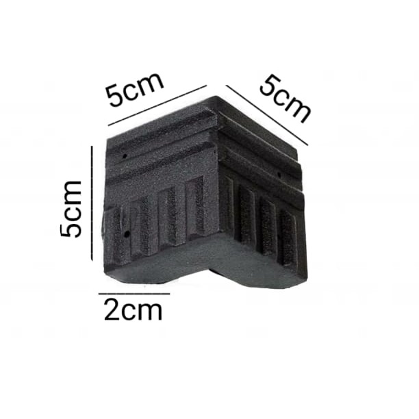 12 cantoneiras pequena para caixa acústica som profissional