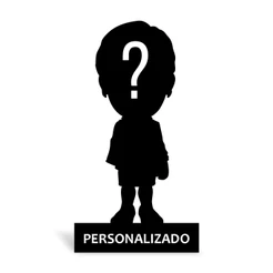 Totem Médio Boneco Personalizado 14cm + Base