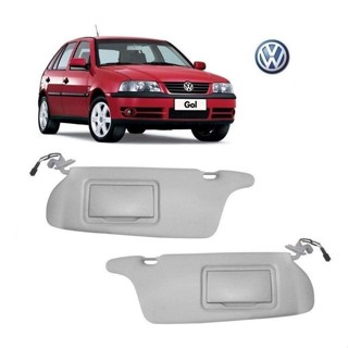 Quebra Sol Gol G3 G4 2008 Iluminação Vw Par