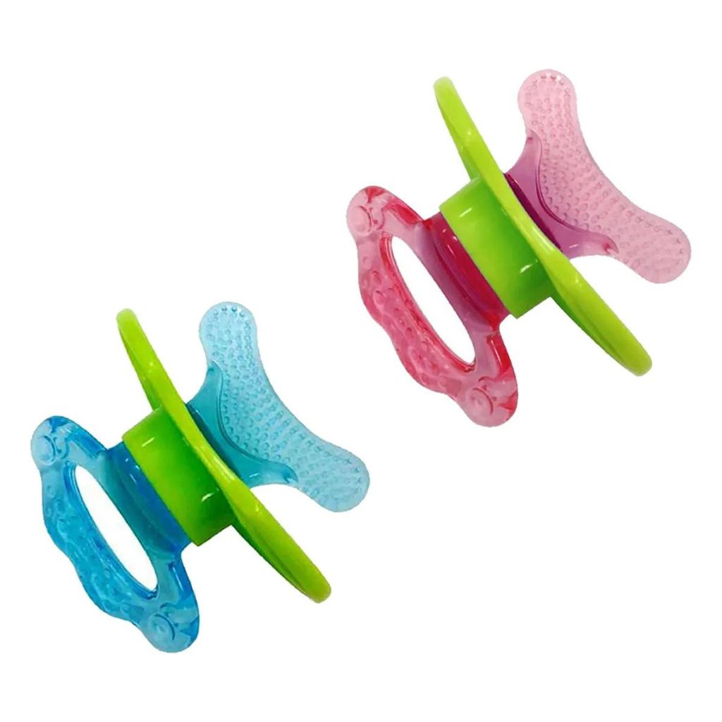 Mordedor Chupeta Massageador De Gengiva Para Bebês Buba em Oferta na Shopee