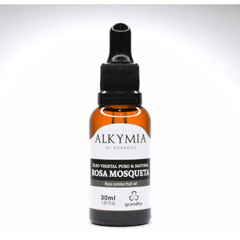 Óleo Vegetal de Rosa Mosqueta 30ml - Grandha Alkimia 100% PURO regeneração da pele e o combate em Oferta na Shopee