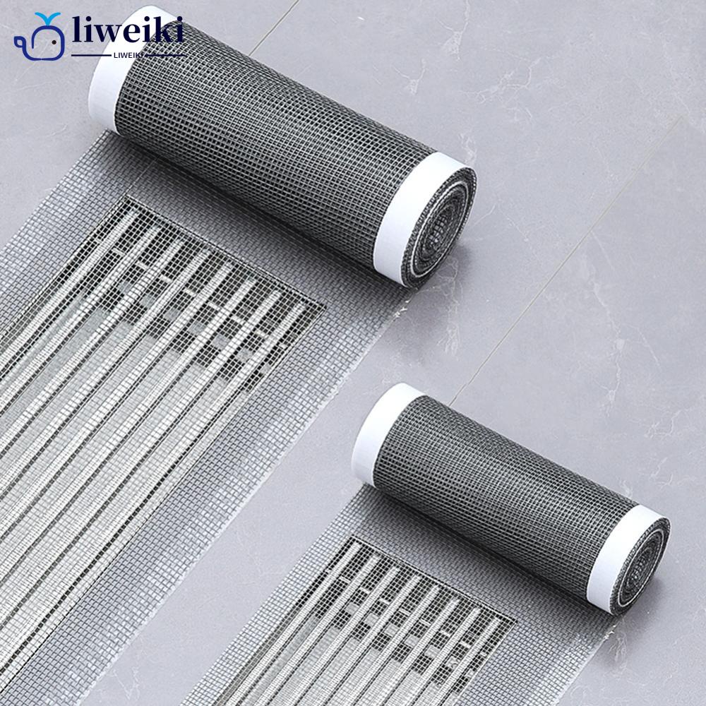 LIWEIKI 10/5m Ducha De Chuveiro Com Mesa Cortante Dreno De Cabelo Auto-Adesivo Adesivos De Piso Cozinha Filtro De Afundamento Descartável De Banheiro E4N3