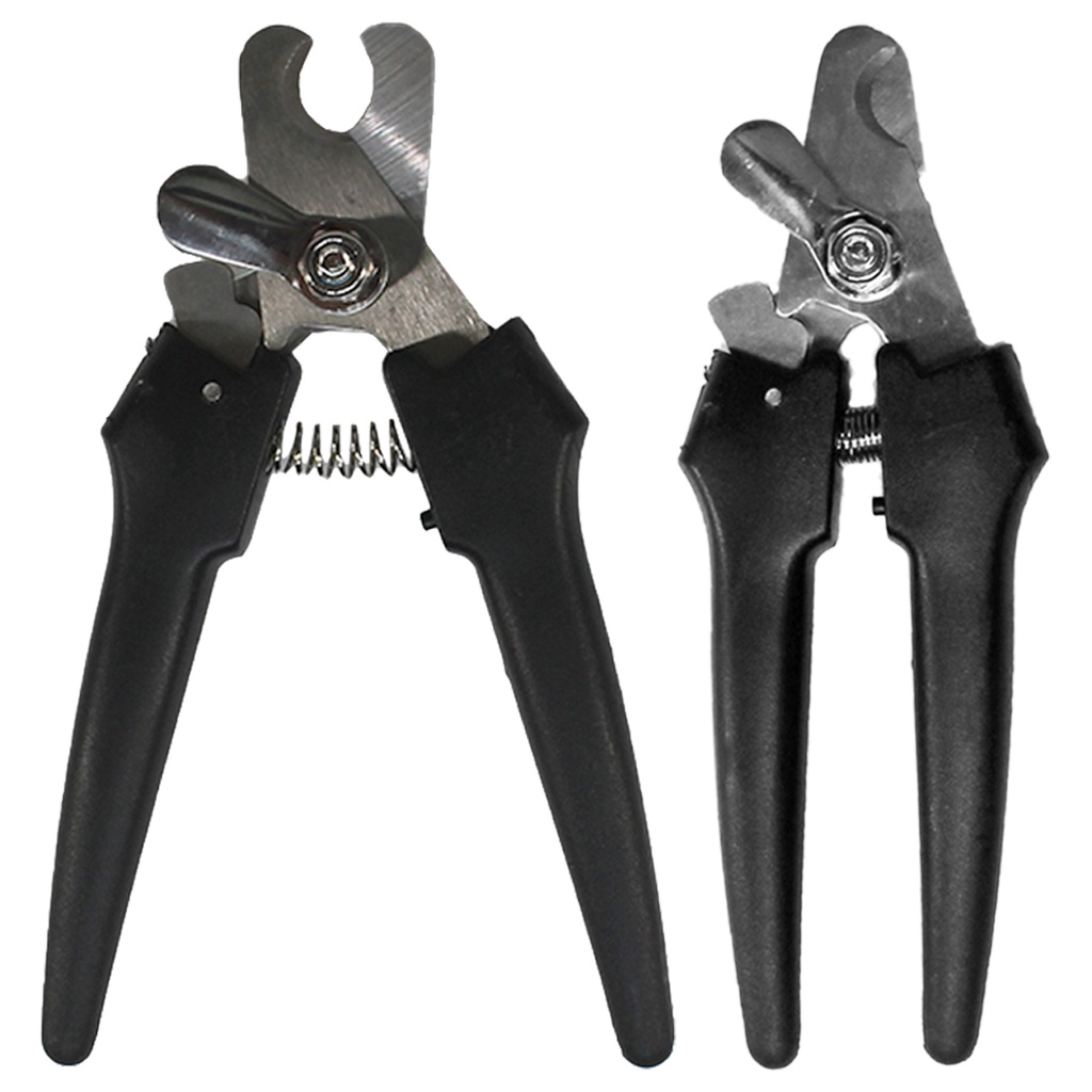 Alicate Unha Cachorro Gato 11 cm Aço Inoxidável com Trava Savana Pet