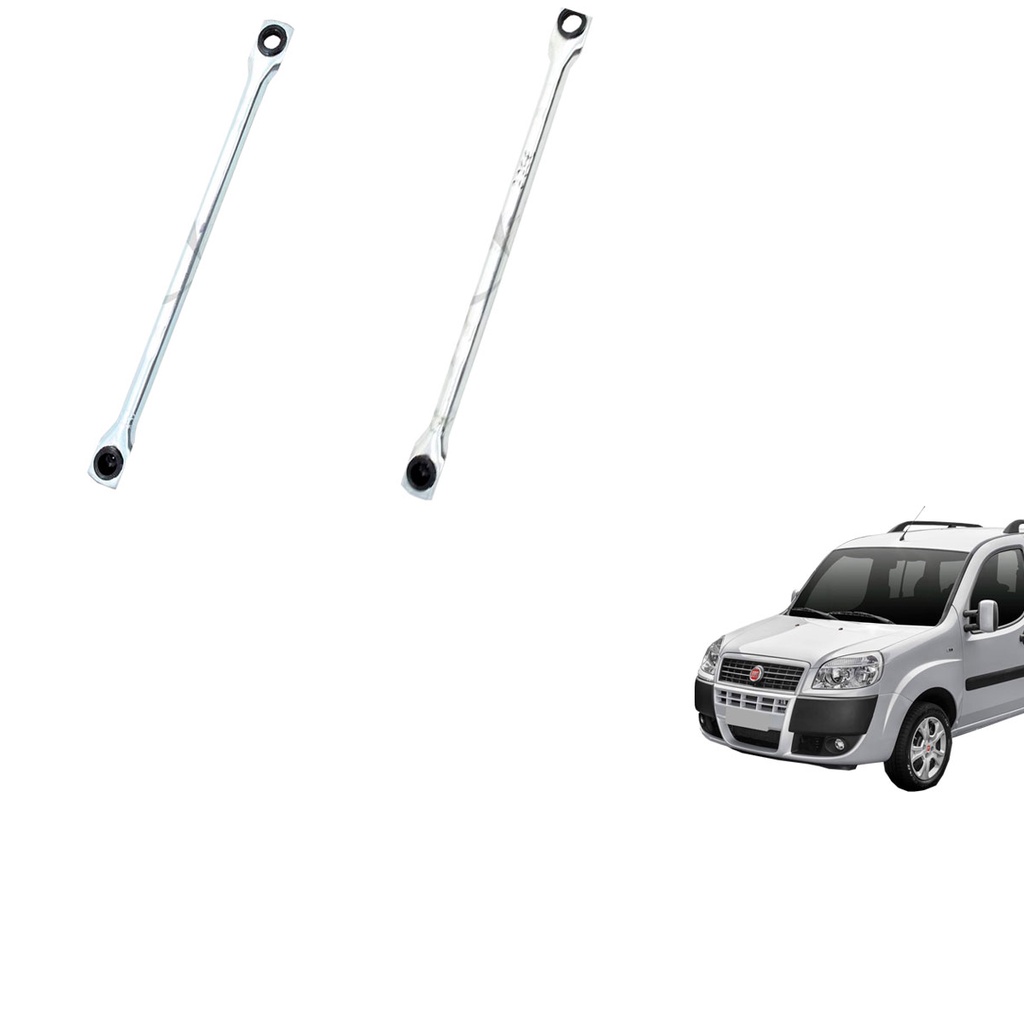 Kit Barra Limpador Para-brisa Doblo - 2 Unidades (kt02g225) Doblo 2001 a 2017 70950