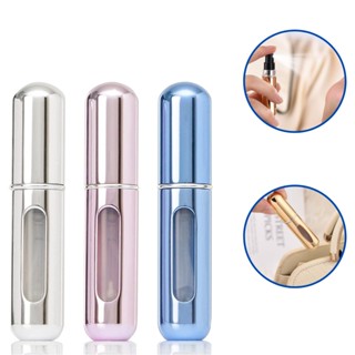 Frasco 5ml Mini Spray Reutilizável Porta Perfume Para Viagens Bolsa Mochila