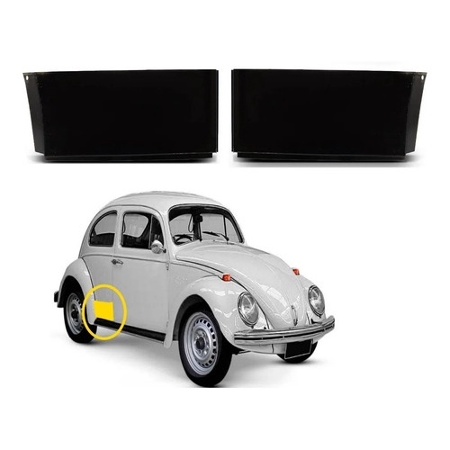 Ponta Inferior Lateral Traseira Entre Porta E Roda Fusca em Oferta na Shopee