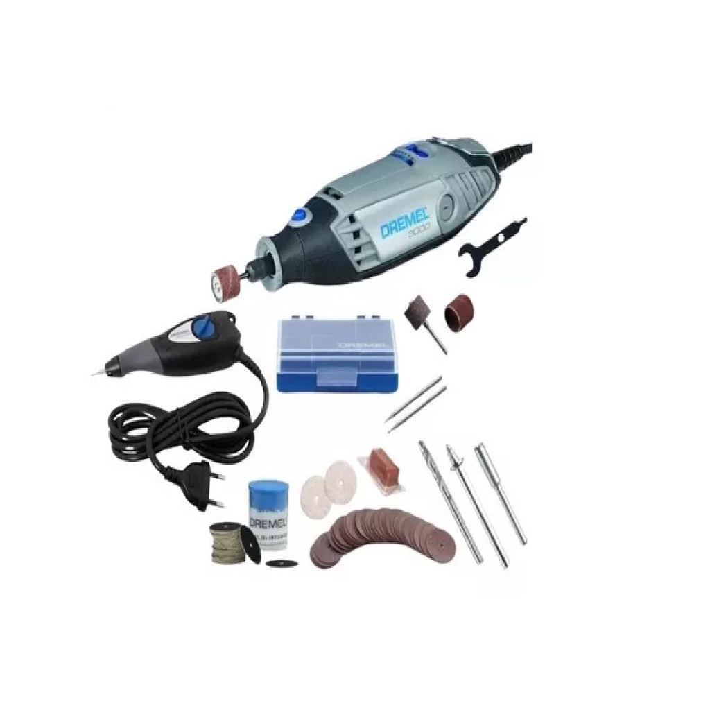 Microrretífica Dremel 3000 + Gravador Elétrico Dremel 290