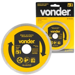 Disco de Corte Diamantado 110x20mm V1 Vonder