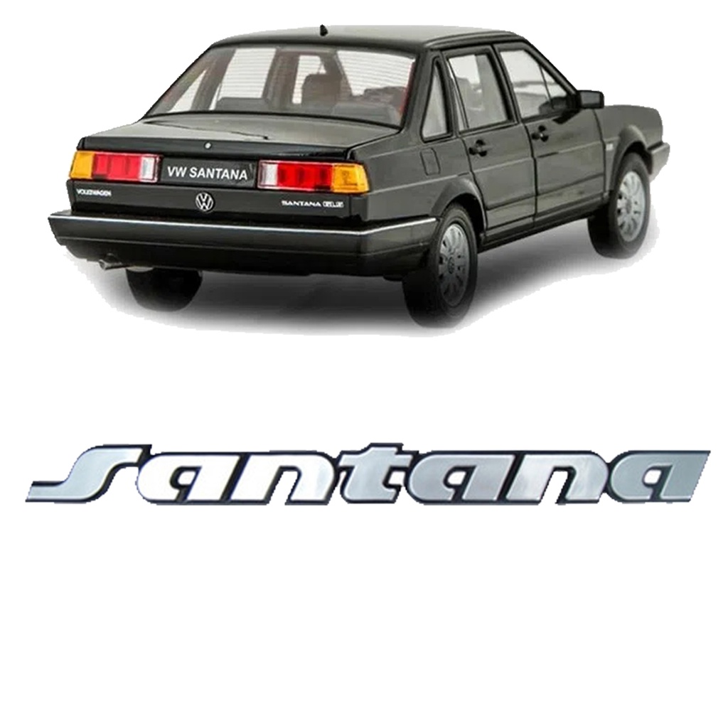 Emblema Letreiro Santana 91 92 93 94 95 96 Cinza