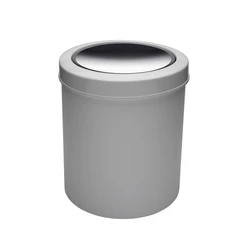 Lixeira Cesto De Lixo litros Com Tampa Basculante Cozinha Banheiro Lavabo Viel