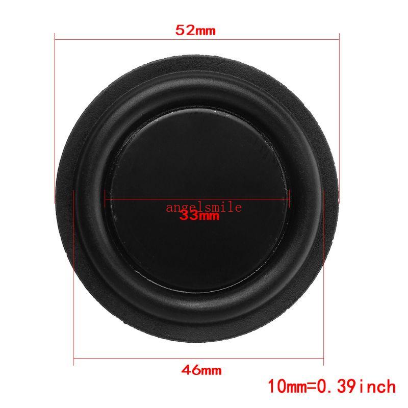 Melhor Radiador BASS De Baixa Freqüência Com Diafragma Do Alto-Falante 1 0mm De Espessura Placa De Ferro Aumento Da Eficiência Subwoofer Raio Passivo