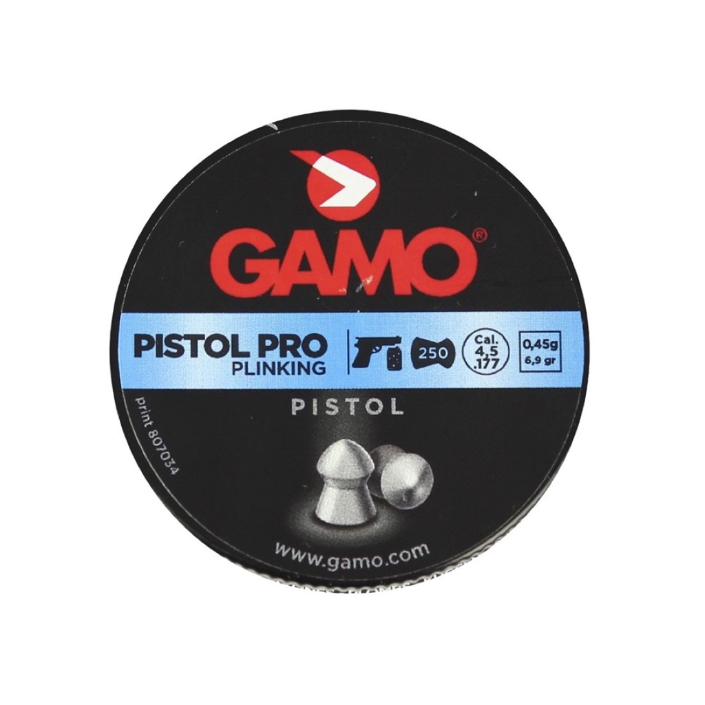 Chumbinho Gamo Pistol Pro Plinking 4.5mm 250un