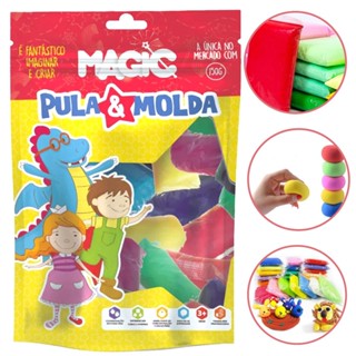 Massinha de EVA - Pula & Molda - 15 Cores - 150g