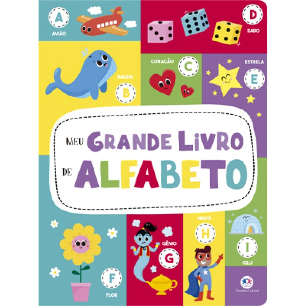 Livro Cartonado Alfabeto em Oferta na Shopee