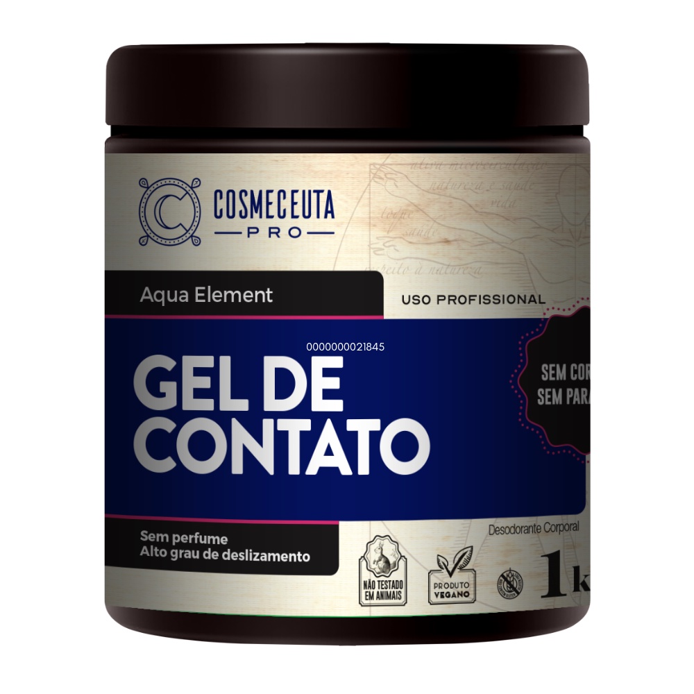 Gel De Contato Massagem Corporal Vegano Cosmeceuta Pro 1kg em Oferta na Shopee