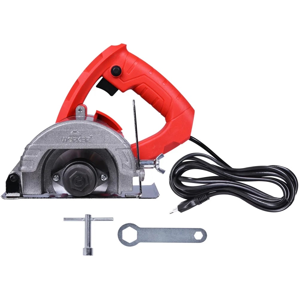 Serra Mármore 110mm 1300w Madeira, Concreto 12000rpm Worker - Home & Living