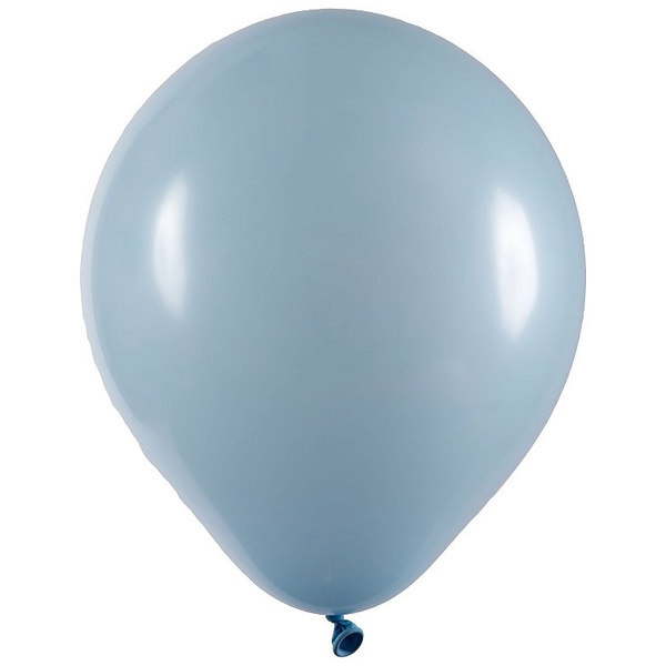 Balão de Festa Redondo Big Balão 25" - Azul Claro - 01 Unidade - Art-Latex - Rizzo