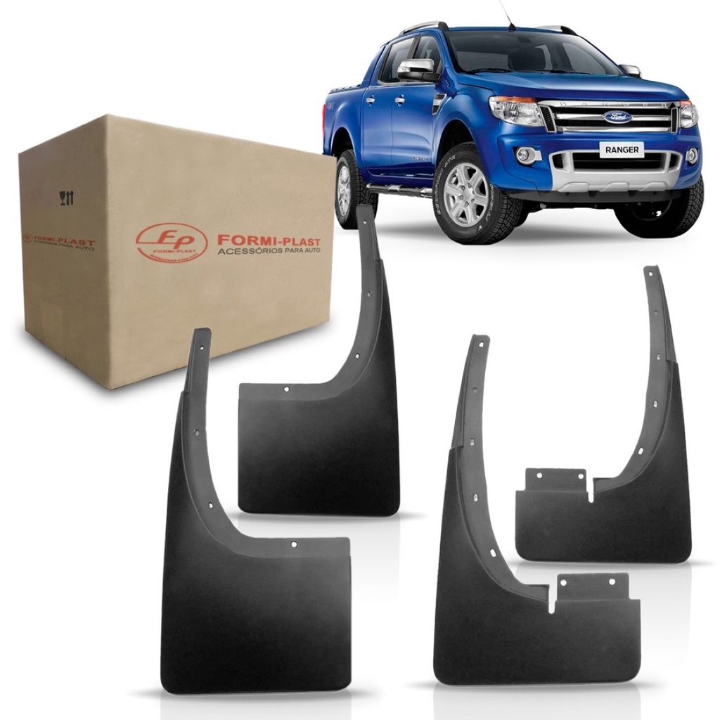 Kit Lameiro Aparabarro 4 Peças Ranger 2013  2014 2015 2016