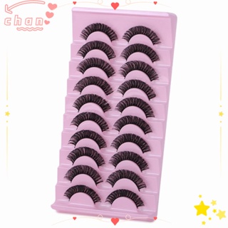 CHANBR Pestanas Falsas Russas De Mink Hair DD Curl em Oferta na Shopee