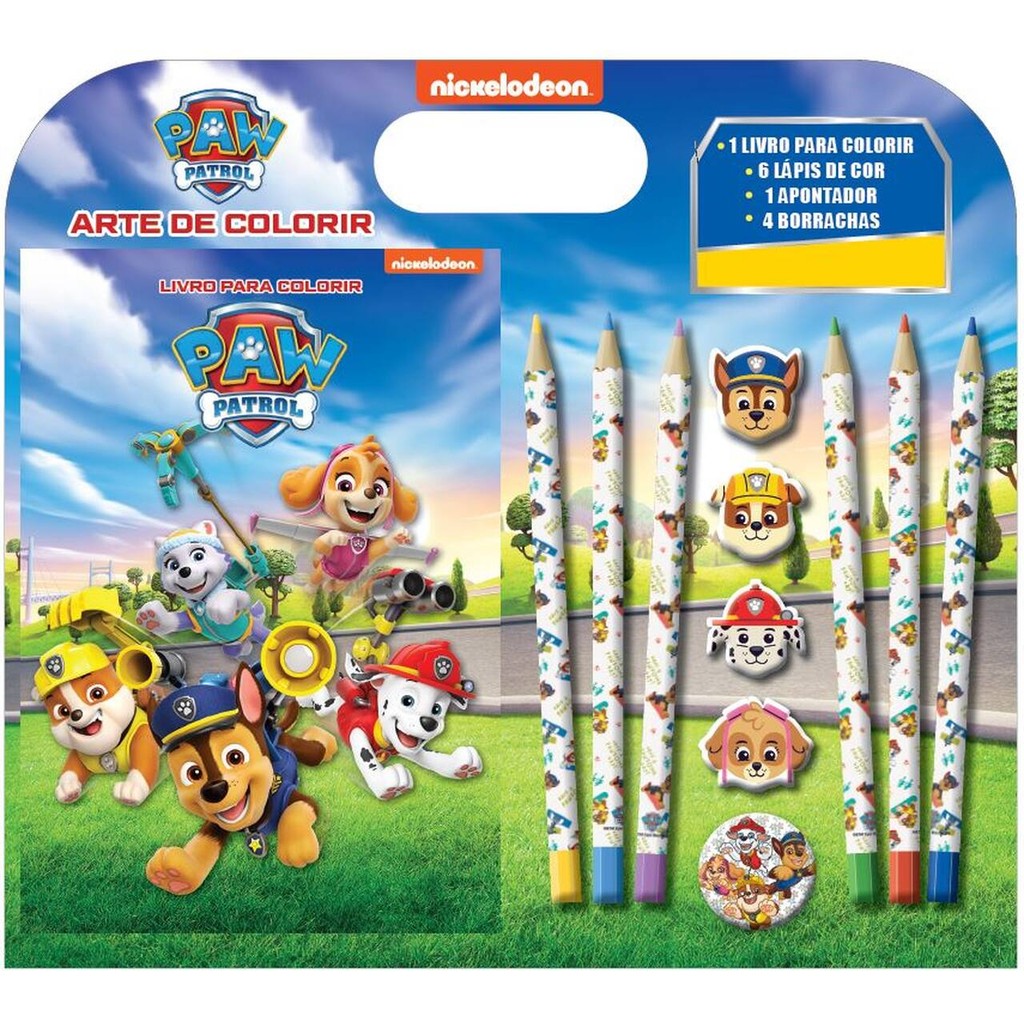 Patrulha Canina Arte de Colorir