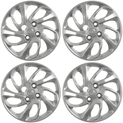 Calota Aro 14" cor Prata Mod Uno Attractive 2015/16 (Jogo c/ 4 Calotas) Grid - 228CB-PTA-E