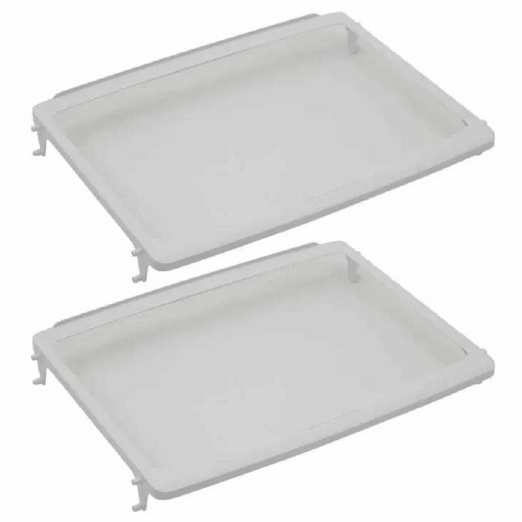 Kit 2 Prateleira Vidro Geladeira Consul CRM39A CRM38H