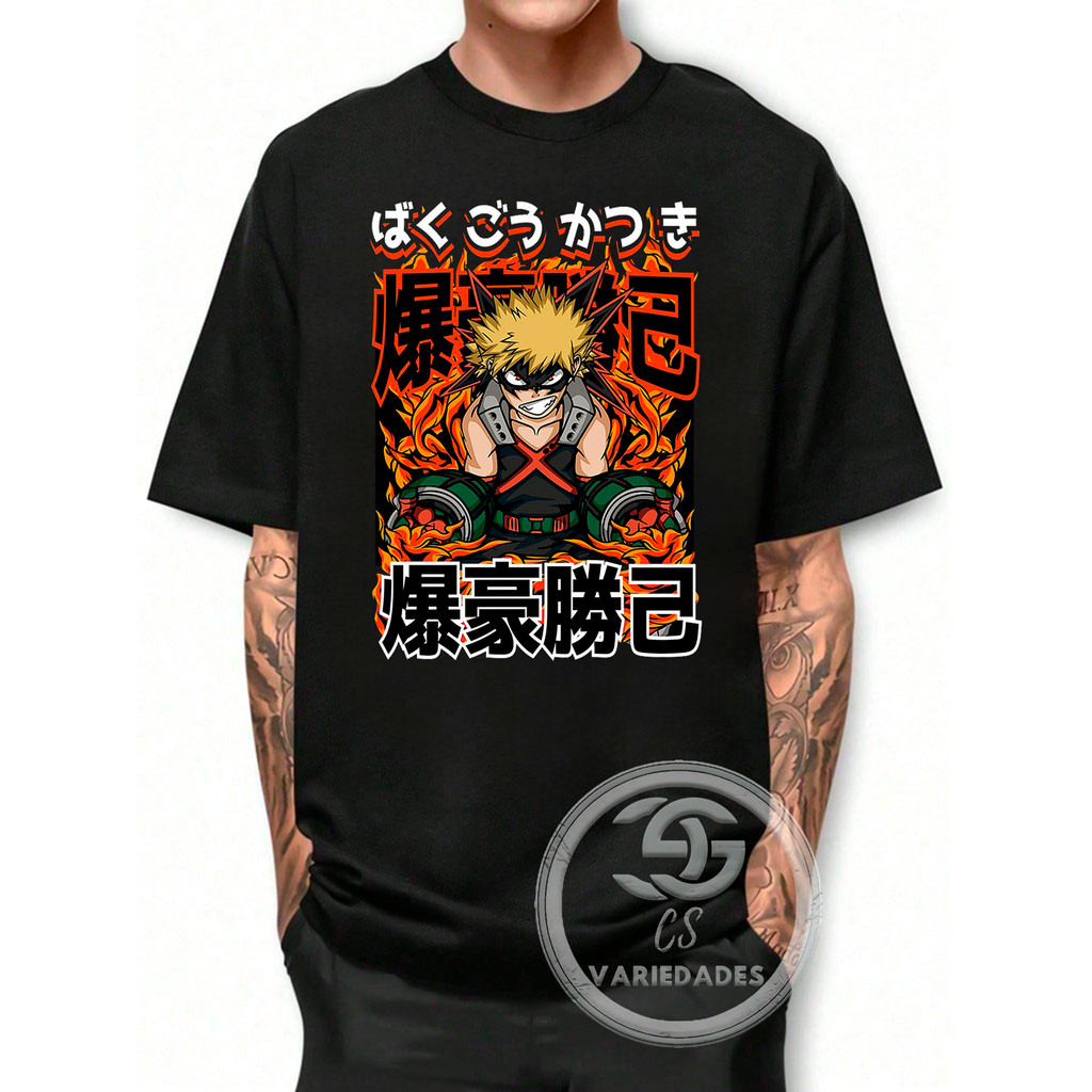 Camiseta Boku no Hero Anime Mangá Camiseta  Anime  100% Algodão Malha Premium 30.1 Penteada- Envio Rapido Diversas Cores