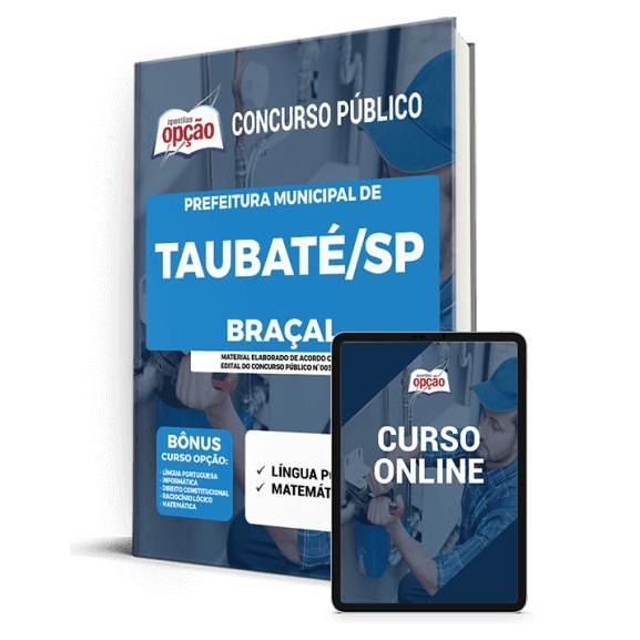 Apostila Prefeitura de Taubaté - SP - Braçal