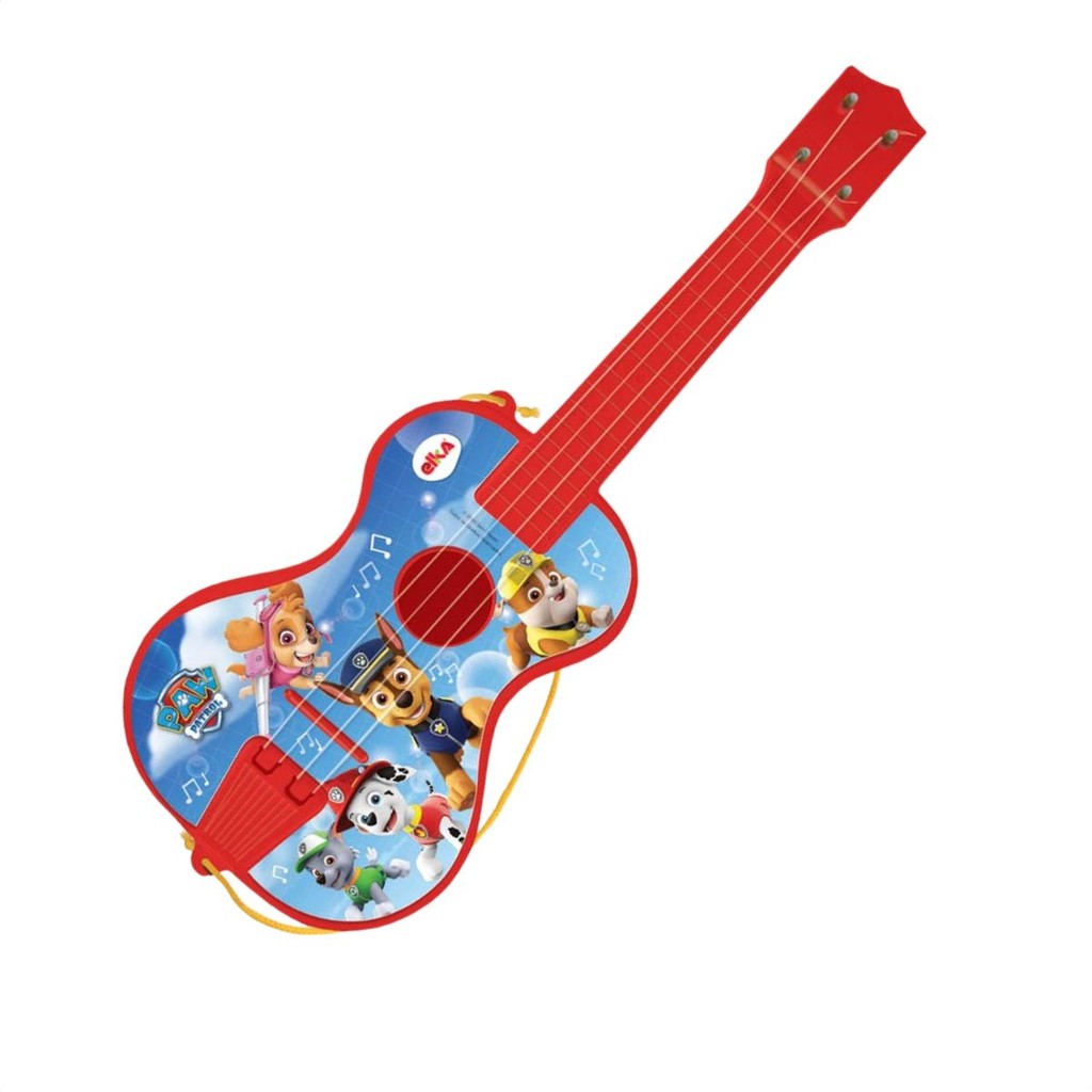 Detalhes do Brinquedo Infantil Violao Patrulha Canina Original 50cm Colorido Cores Sortidas