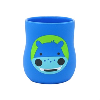 Copo Anatômico em Silicone 120ml Hipopótamo - Marcus & Marcus em Oferta na Shopee