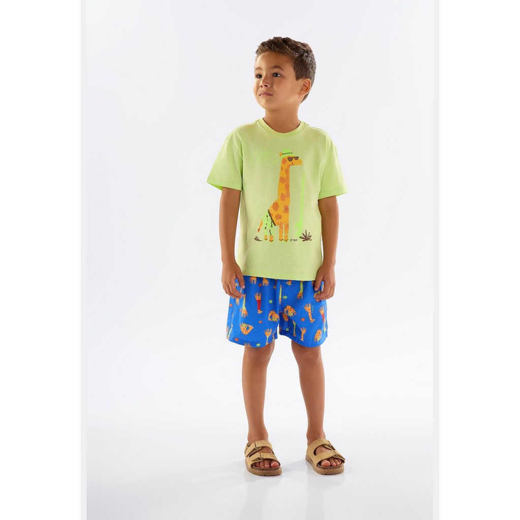 Conjunto Camiseta e Short Infantil para Menino Up Baby - Baby & Kids Fashion