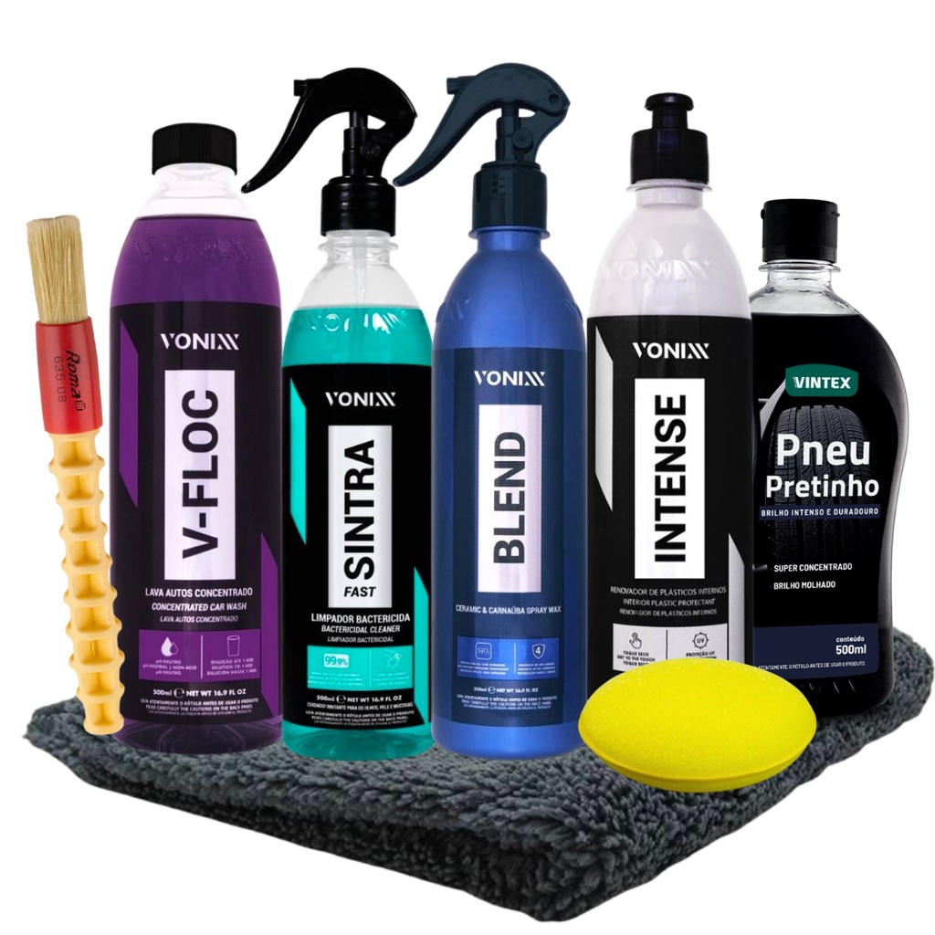 KIT SHAMPOO V-FLOC CERA BLEND SINTRA FAST E INTENSE VONIXX