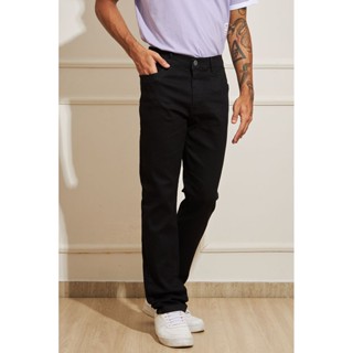 Calça Jeans Masculina Skinny - Preto